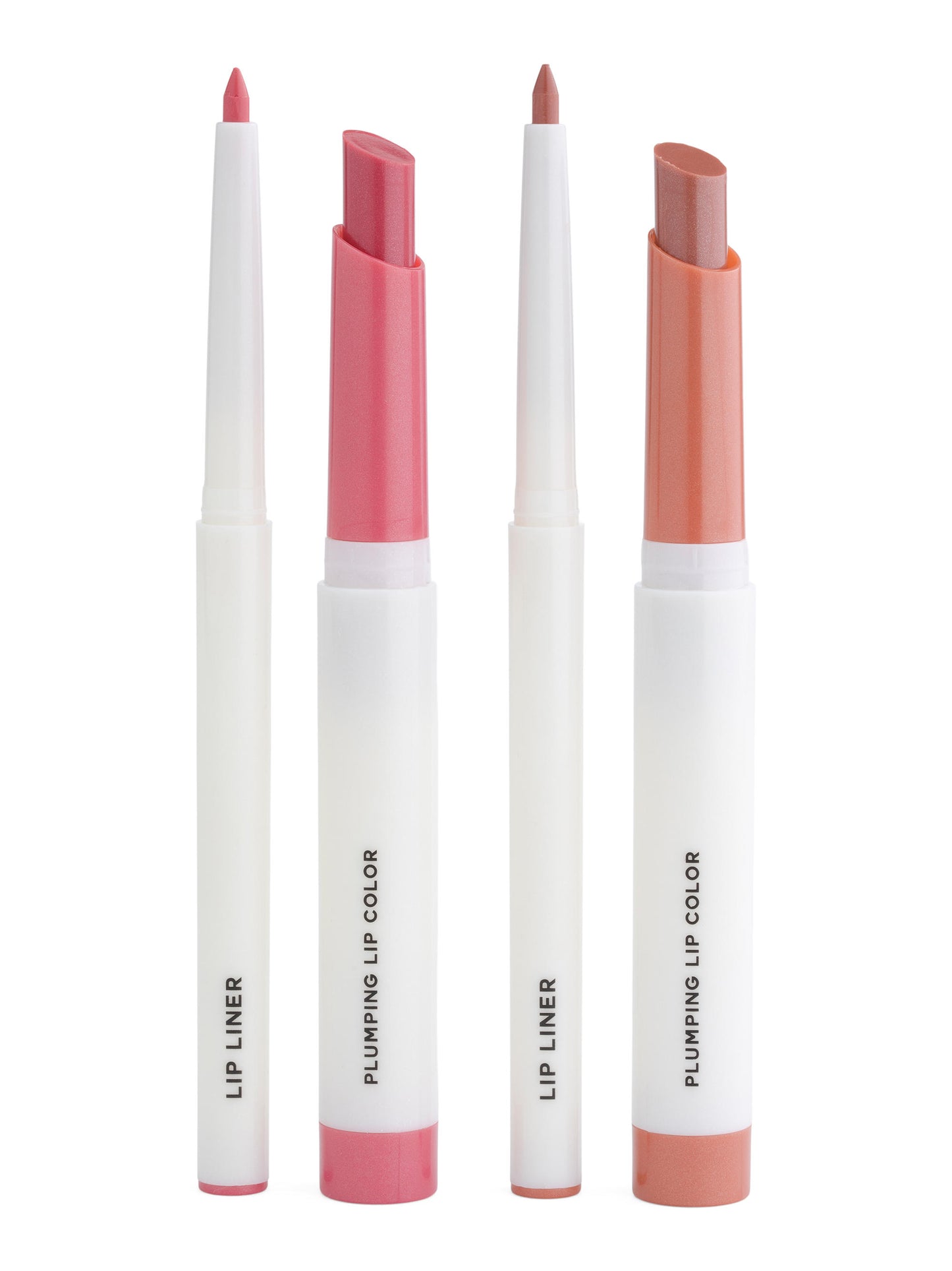 COLOUR TONIC 4 Parça Dolu Və Parlaq Dodaq Boyası Və Dodaq Qələmi Dəsti