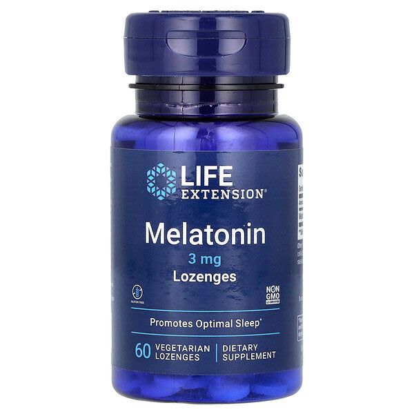 Life Extension Melatonin 3 Mg 60 Veqeteryan Pastili