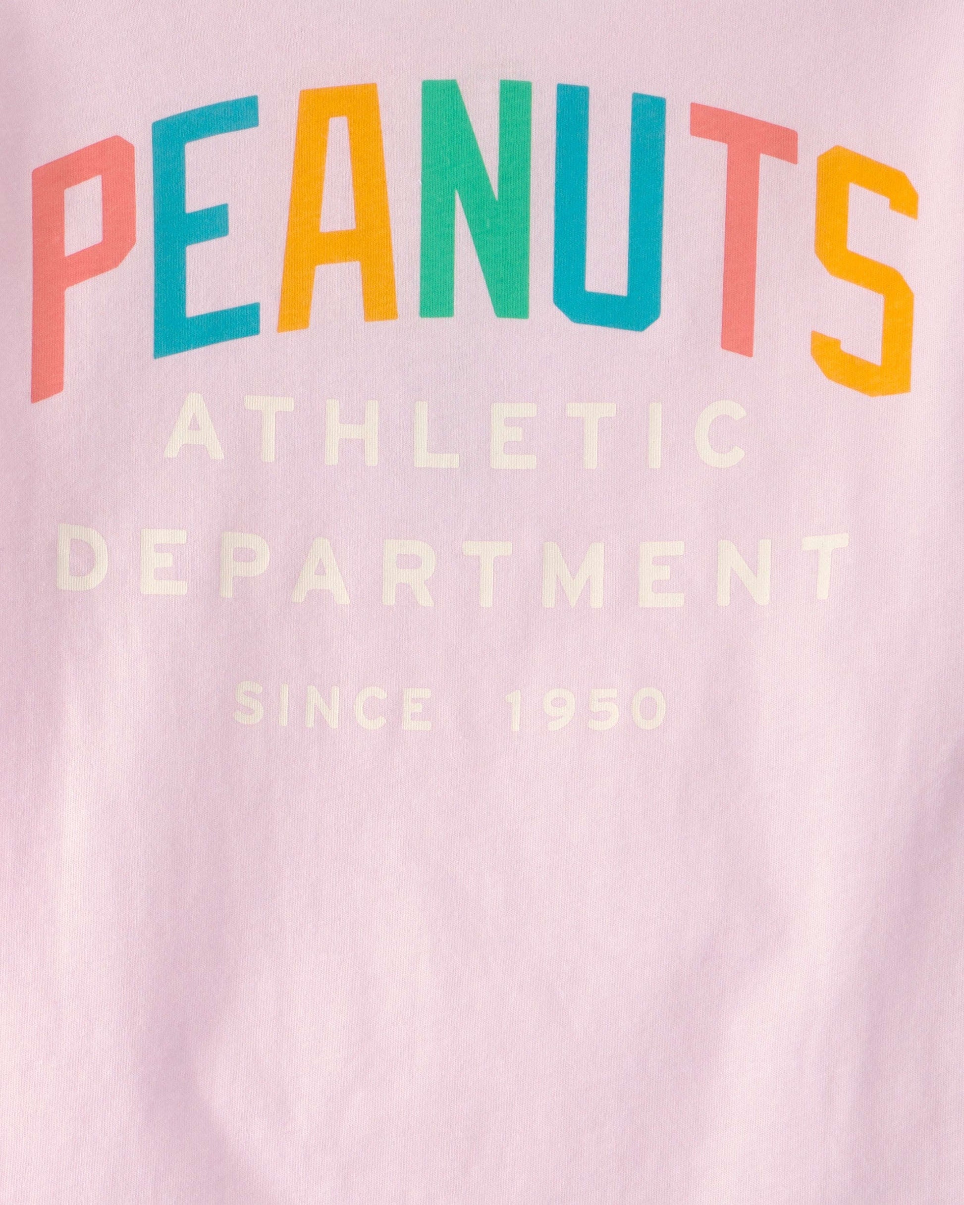 OshKosh B'gosh Qız Uşaq Peanuts Snoopy Uzun Kollu Bluzka - Çəhrayı YoxYox