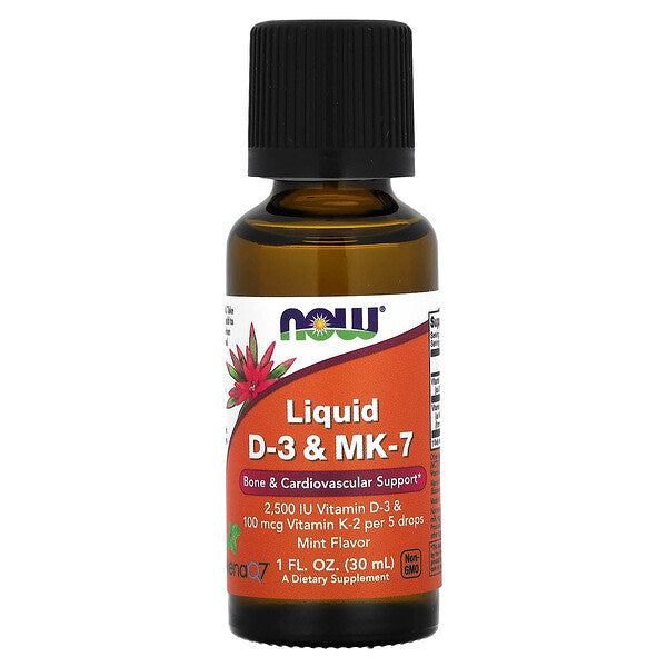 Now Foods Liquid D3 MK7 Nane 30ml