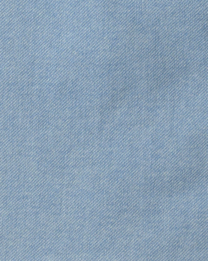 Carter's Qız Düymələri Olan Uzun T袖 Denim Geyim - Mavi