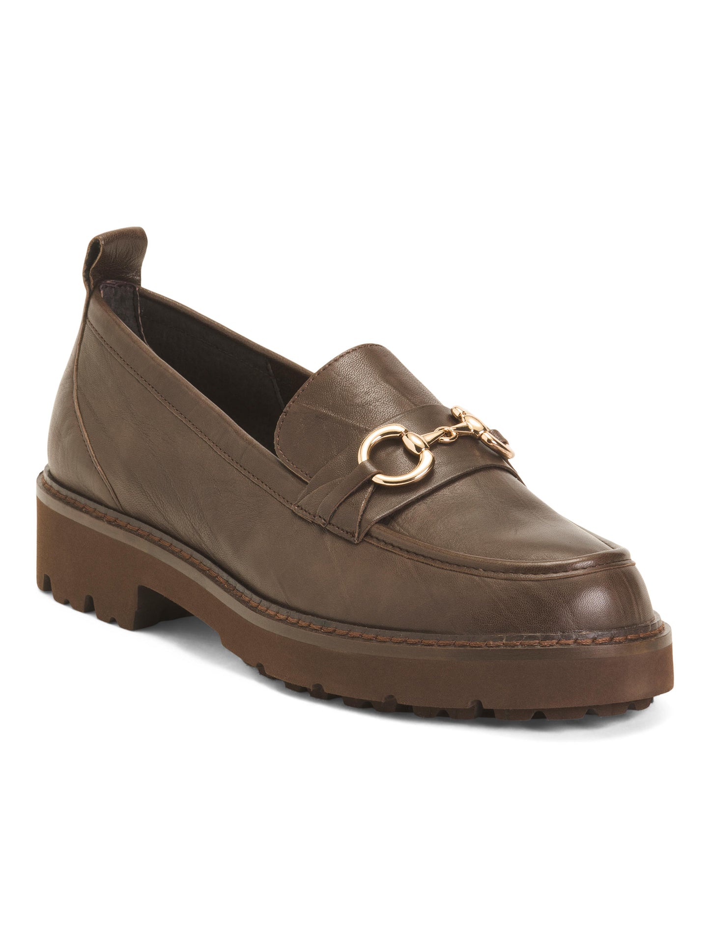 KELSI DAGGER Leather Jemmie Lug Loafers