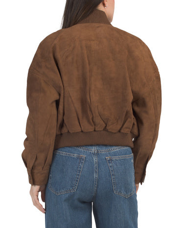 BOD &amp; CHRISTENSEN Suede Camilla Gödəkçəsi