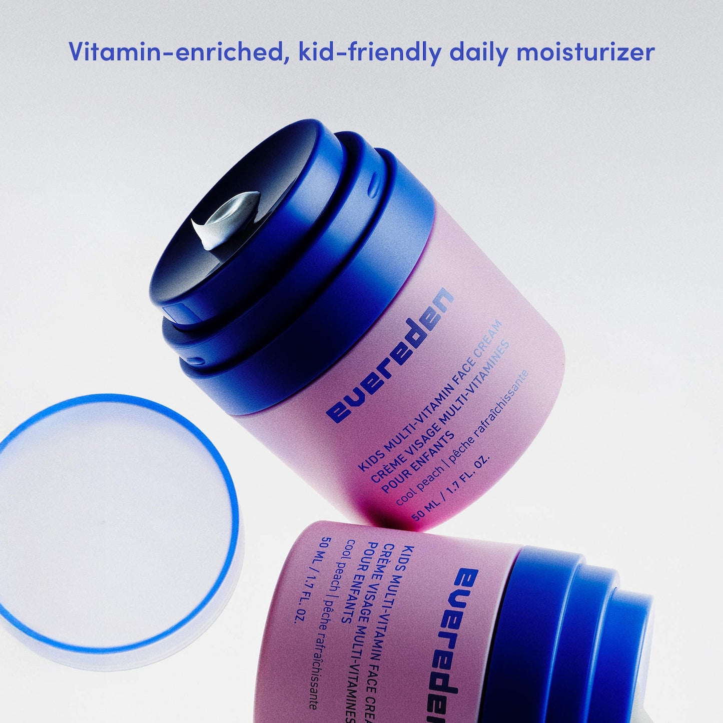 Evereden Uşaq və Yeniyetmə Multi-Vitamin Üz Kremi Vitamin E, B3, B5 (Niacinamide) və Squalane ilə