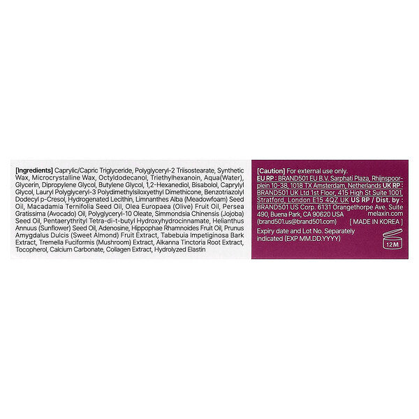 Dr Melaxin Cemenrete Kalsium Həcm Çox Məqsədli Balm 9 G