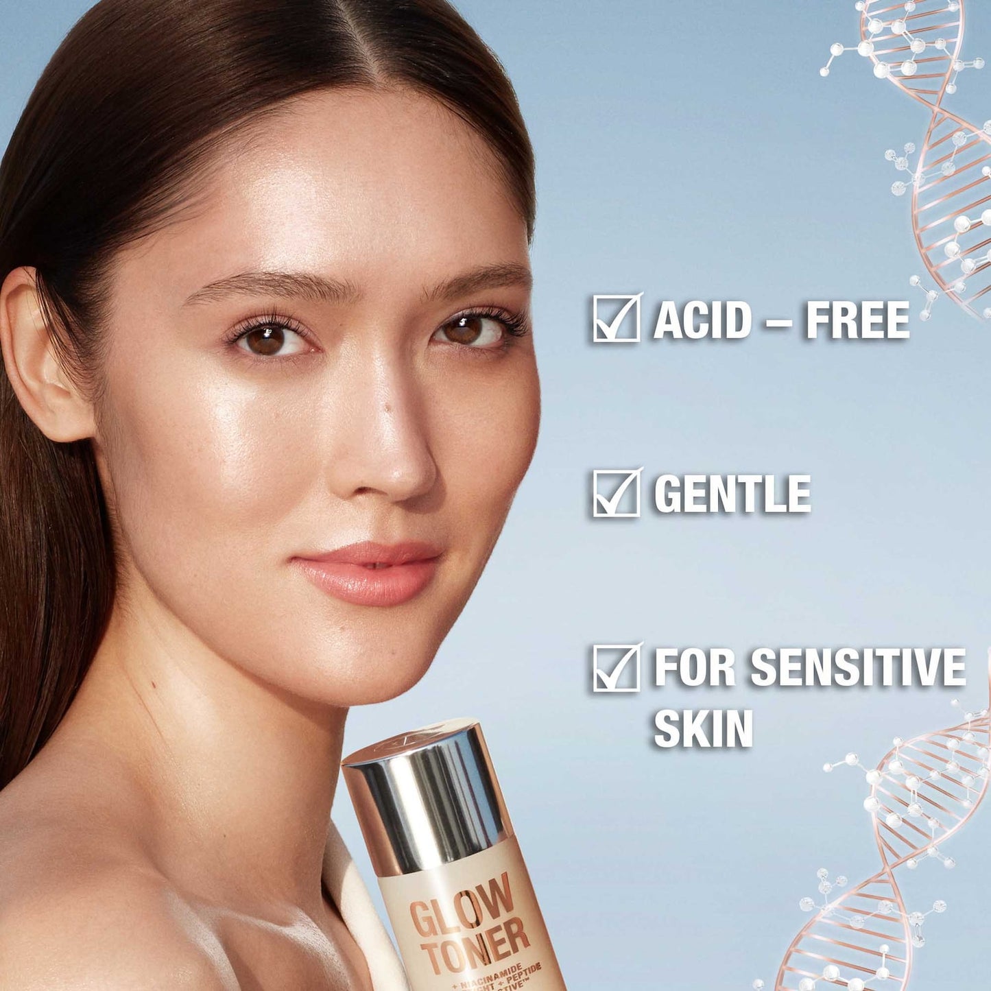 Charlotte Tilbury Mini Daily Glow Tonik Niacinamidli