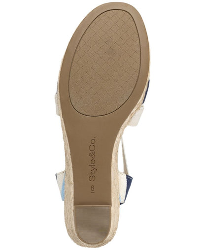 Style &amp; Co Qadın Siennaa Bağlı Burun Xəndək Espadril
