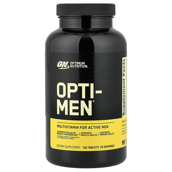 Optimum Nutrition Opti Men Multivitamin Fəal Kişilər Üçün 150 Tablet