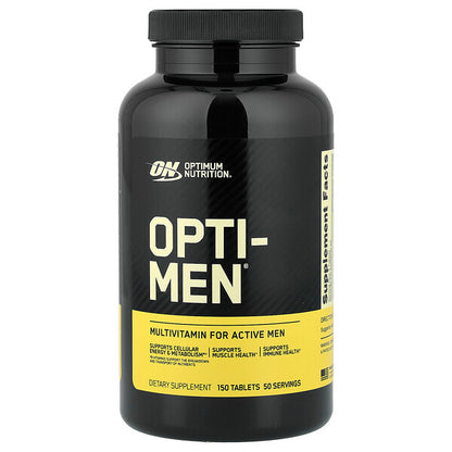 Optimum Nutrition Opti Men Multivitamin Fəal Kişilər Üçün 150 Tablet