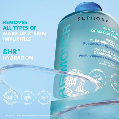 SEPHORA COLLECTION Postbiotiklər + Niacinamid İçeren Misellar Təmizləyici Su