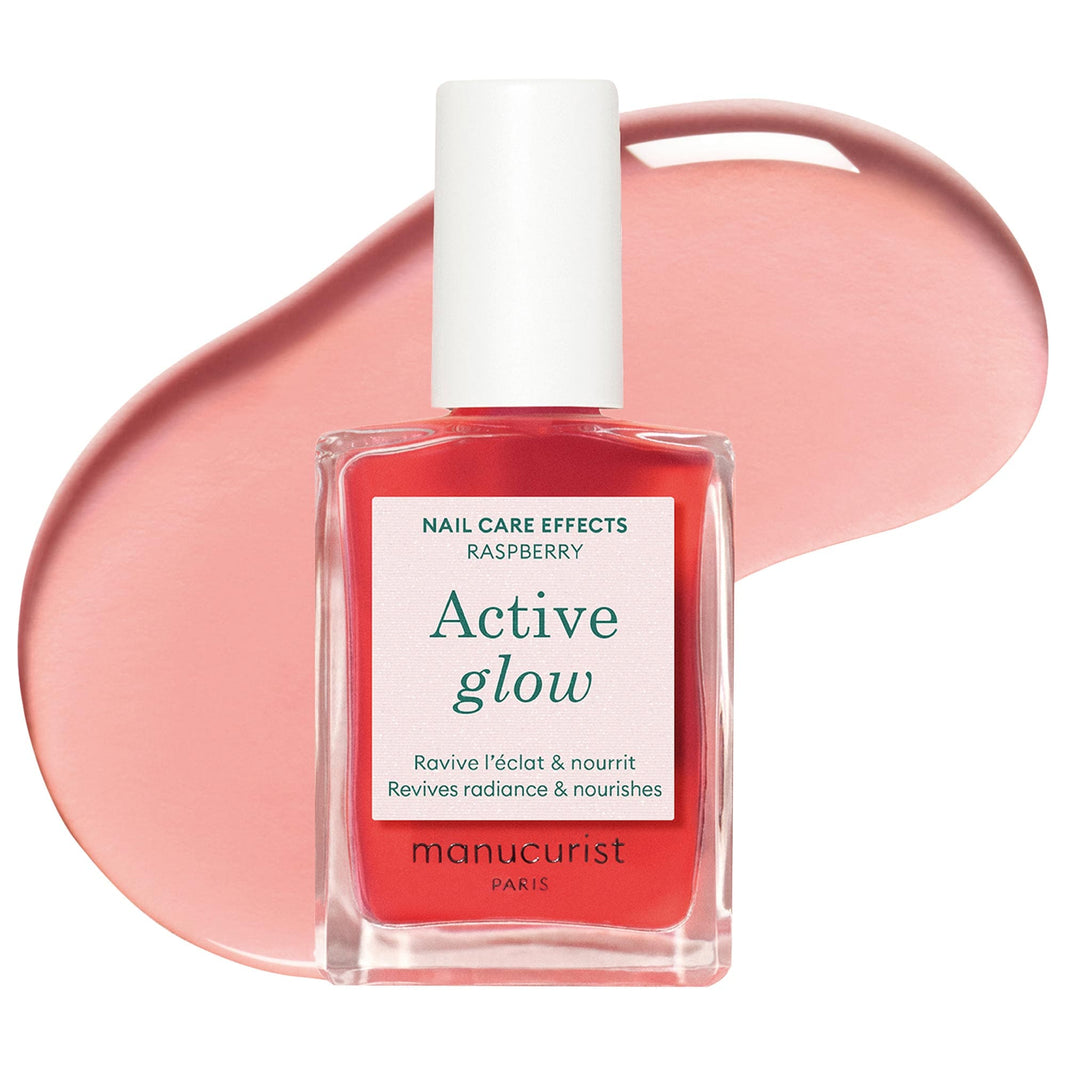 Manucurist Active Glow™ Malo Qızılcıq Qidalandırıcı Tırnaq Lağı