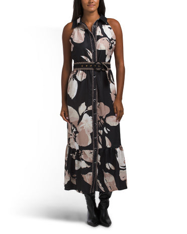 BADGLEY MISCHKA Halter Yaka Belli Maksi Geyim