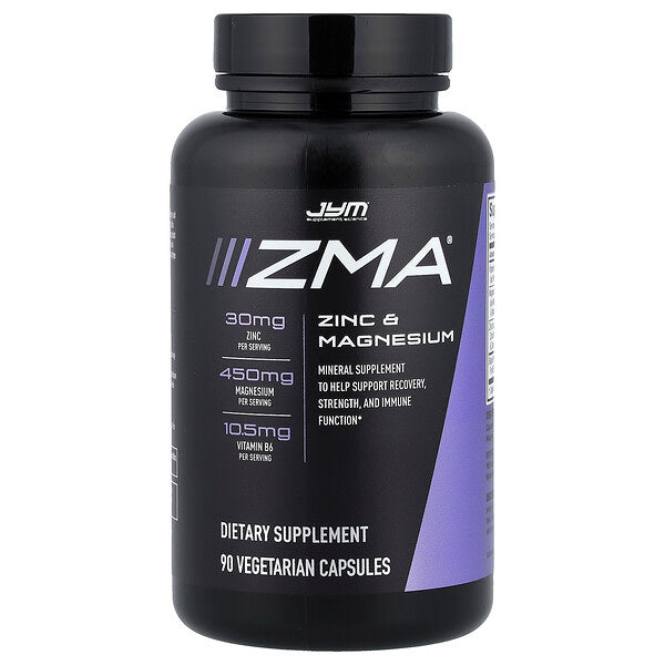 Jym Supplement Science ZMA Sink Maqnezium 90 Vegetarian Kapsul