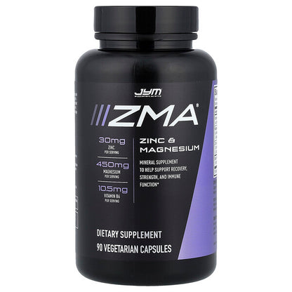 Jym Supplement Science ZMA Sink Maqnezium 90 Vegetarian Kapsul
