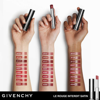 Givenchy Le Rouge Interdit Satin Hidratlanma Dodaq Boyası