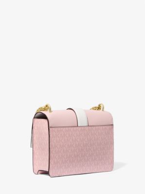 Michael Kors Greenwich Kiçik Rəngli Blok İmza Logosu Çapraz Çanta