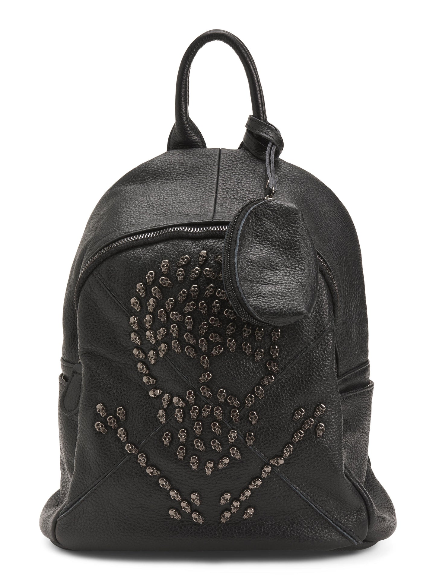 AMERILEATHER Leather Joreah Skull Bel Çantası