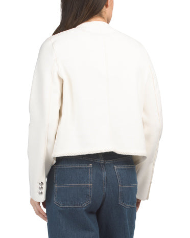 BAGATELLE COLLECTION Kəsilmiş Gödəkçə Trikotaj Kenarı ilə