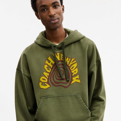 Coach Garment Dyed Spiral Huddi