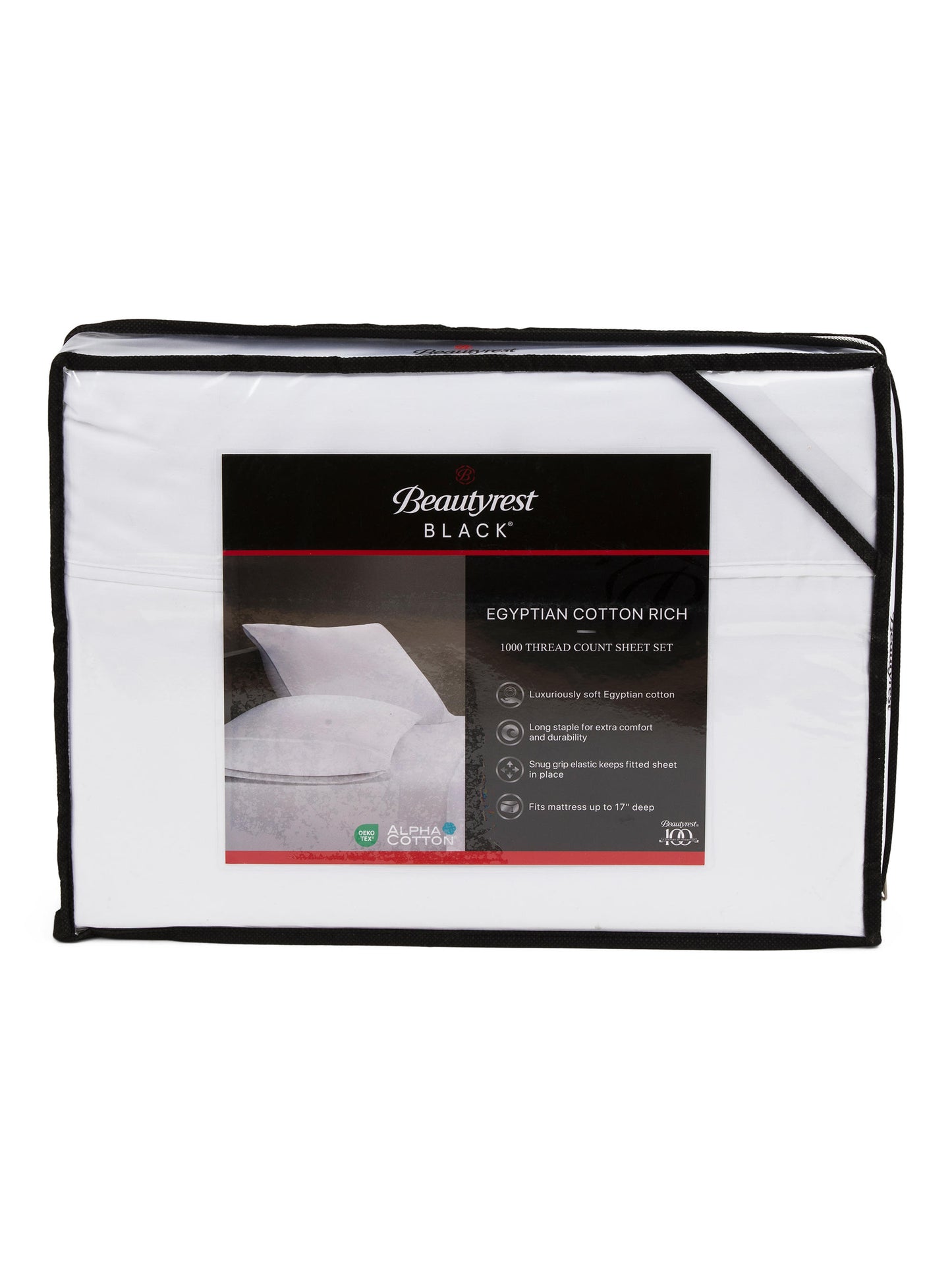 BEAUTY REST BLACK 1000tc Misir Pambığı Qarışımlı Yüksək Keyfiyyətli Çarşaf Dəsti