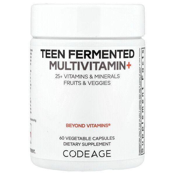 Codeage Teen Fermented Multivitamin 60 Bitki Kapsulu