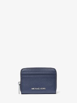 Michael Kors Jet Set Travel Orta Saffiano Dəri Cüzdan
