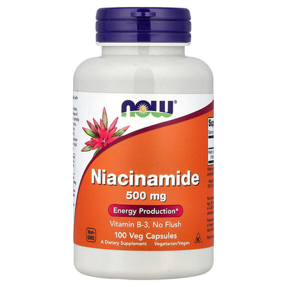 Now Foods Niacinamide 500 Mq 100 Bitki Kapsulu