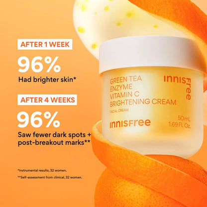 innisfree C Vitamini Parlaqlıq Verici Doldurula Bilən Gel Krem Nemləndirici Krem Tünd Ləkələr Üçün