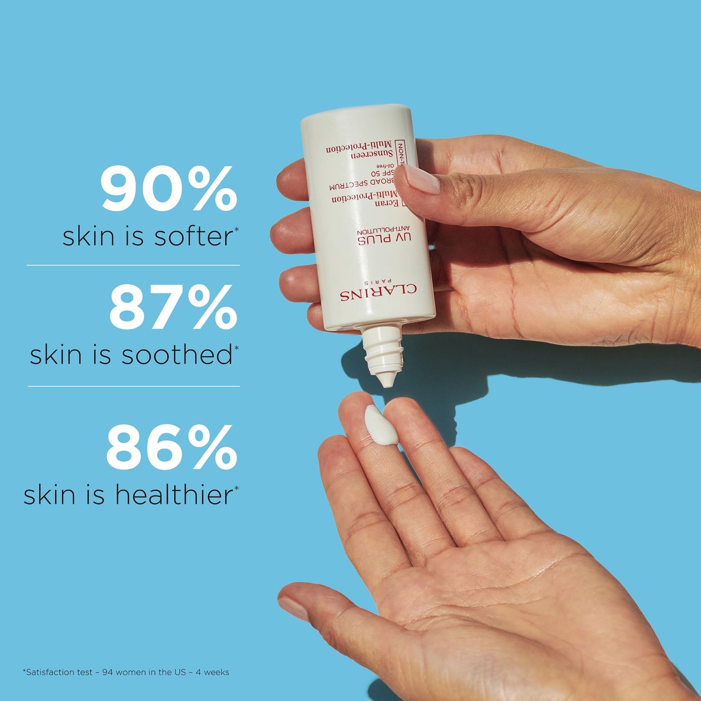 Clarins UV Plus Anti-Pollution Antioxidant Üz Günəş Kremi SPF 50