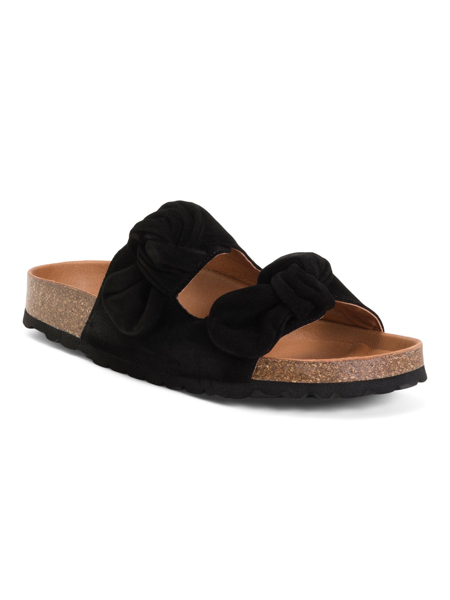 FUN VERBENAS İspaniyada İstehsal Olunmuş Çəhrayı Dəri Sandal