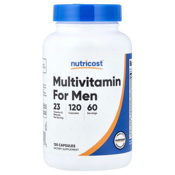Nutricost Kişilər üçün Multivitamin 120 Kapsul