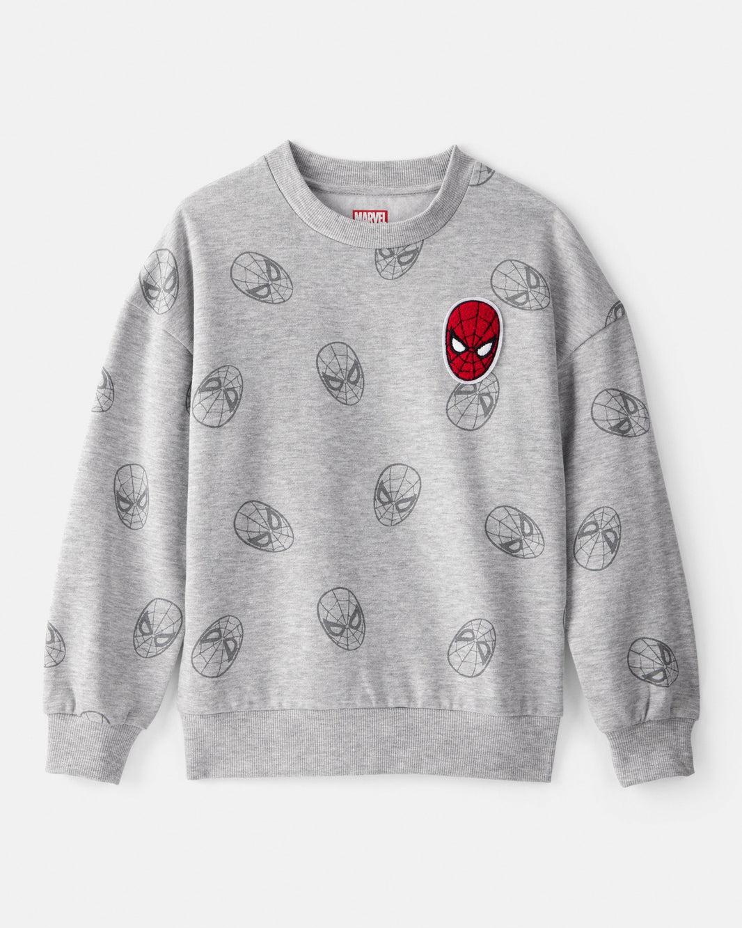 Carter's Oğlan Marvel Spider-Man Pulover Bluzu - Boz