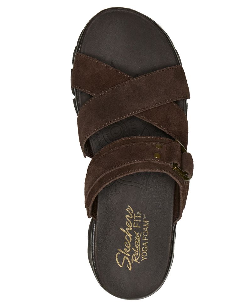 Skechers Qadın Relaxed Fit: Easy Going - Simply Dreamy Sürüşkən Sandalları