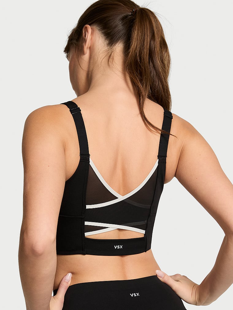 Victoria's Secret VSX Elevate™ Cross-Back Mesh İdman Limanı
