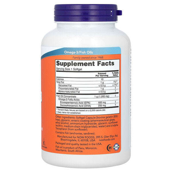 Now Foods Ultra Omega 3 Balık Yağı 180 Yumuşak Kapsül YoxYox