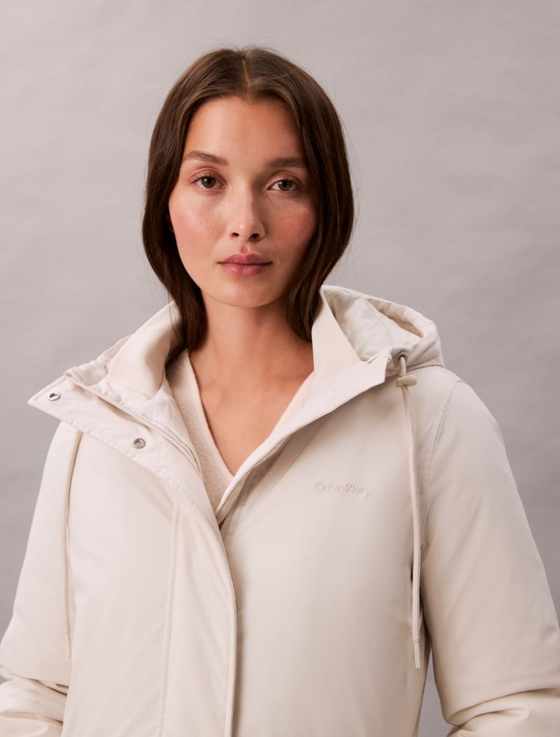 Calvin Klein Orta Uzunluqda Parka Gödəkçəsi