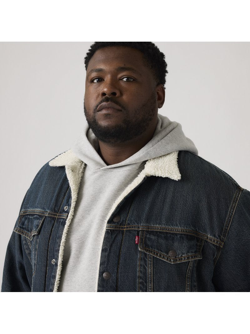 Levi's Sherpa Trucker Gödəkçəsi (Böyük Ölçü)