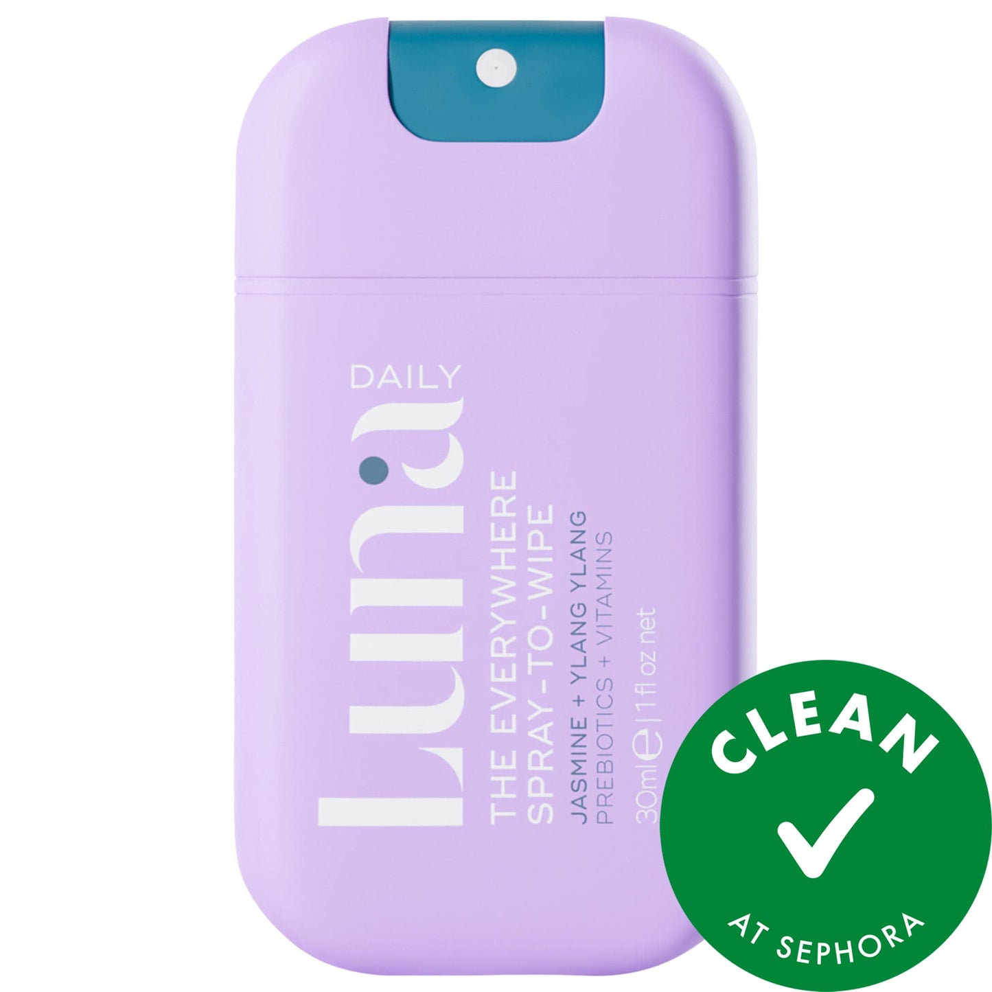 Luna Daily The Mini Everywhere Spray-to-Wipe - Prebiotiklər + C və E Vitaminləri ilə Bütün Dəri Tiplərində İstifadə Üçün