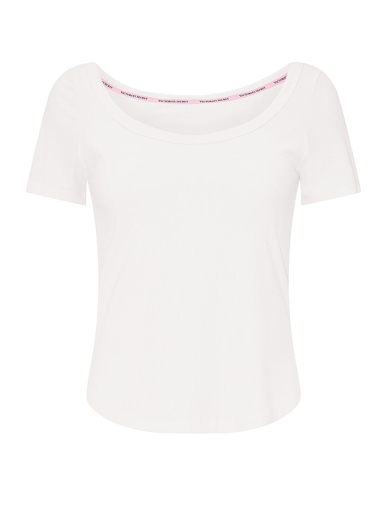 Victoria's Secret VS Iconic Rib Scoop Tee