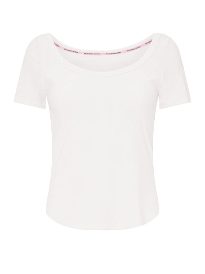 Victoria's Secret VS Iconic Rib Scoop Tee