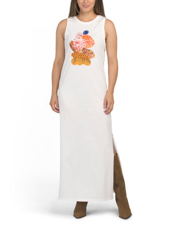 THE WOLF GANG Kora Maxi Tee Geyim