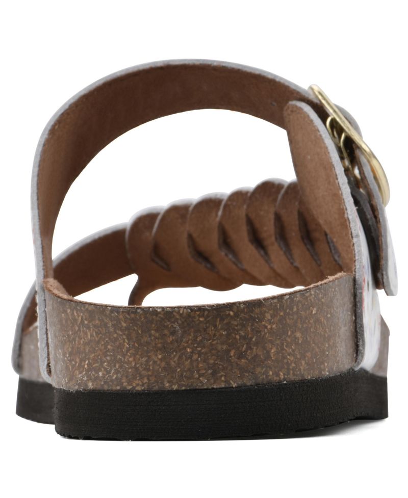 White Mountain Qadın Happier Footbeds Sandal