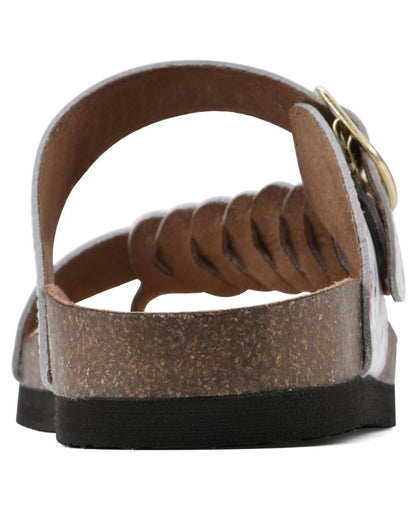 White Mountain Qadın Happier Footbeds Sandal