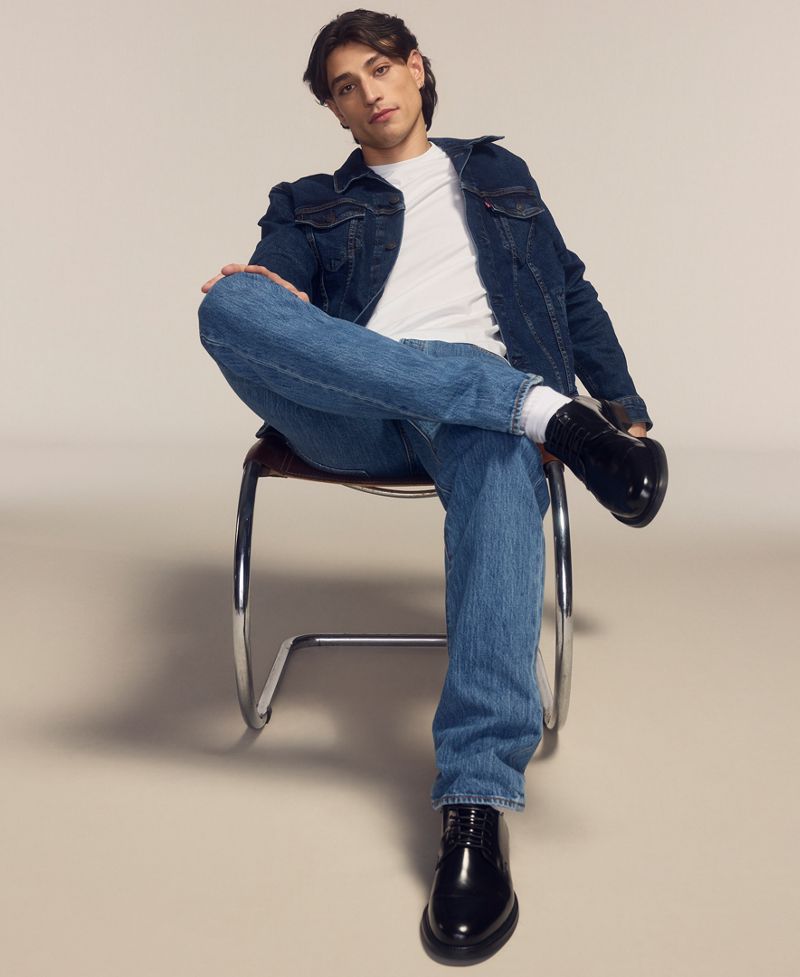 Levi's Kişi 501™ Adi Oturuşlu Düymə Fermesi Çətin Cins
