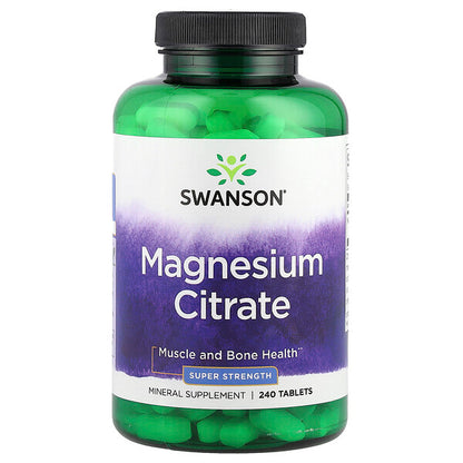 Swanson Magnesium Sitrat 240 Tablet