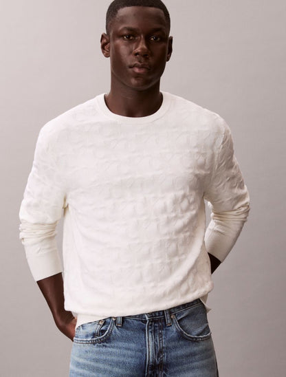 Calvin Klein Monogram Rahat Svetər