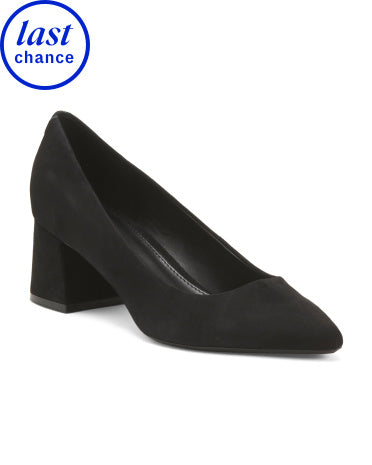 Suede Lennot Topuqlu Ayaqqabı
