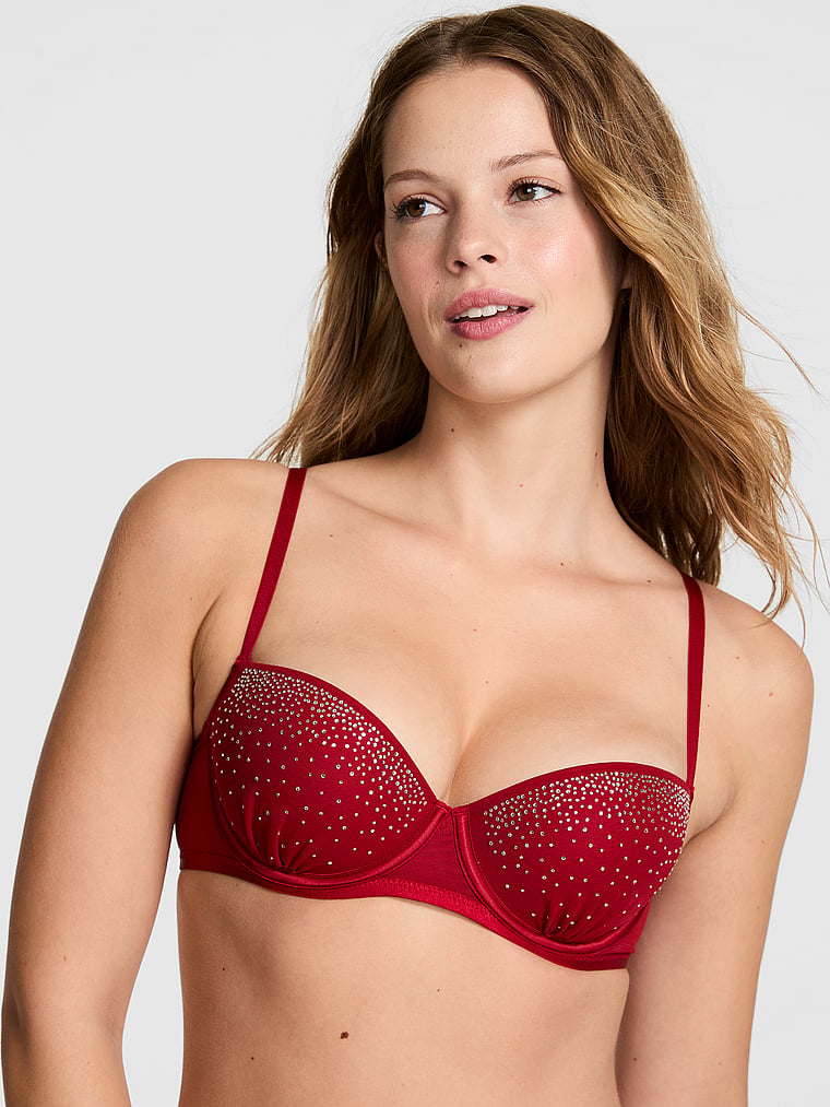 PINK Wink™ Push-Up Balconette Sütyan