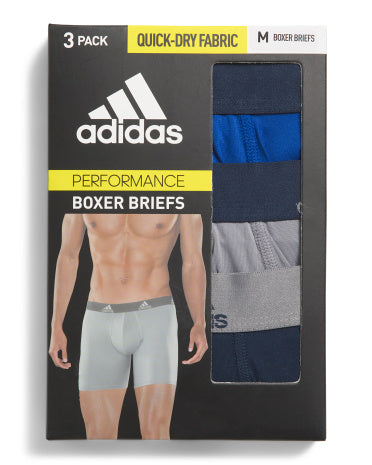 __BRAND_0__ 3-Pack Performance Boxer Briefs Kişi Döş Gödəkçəsi