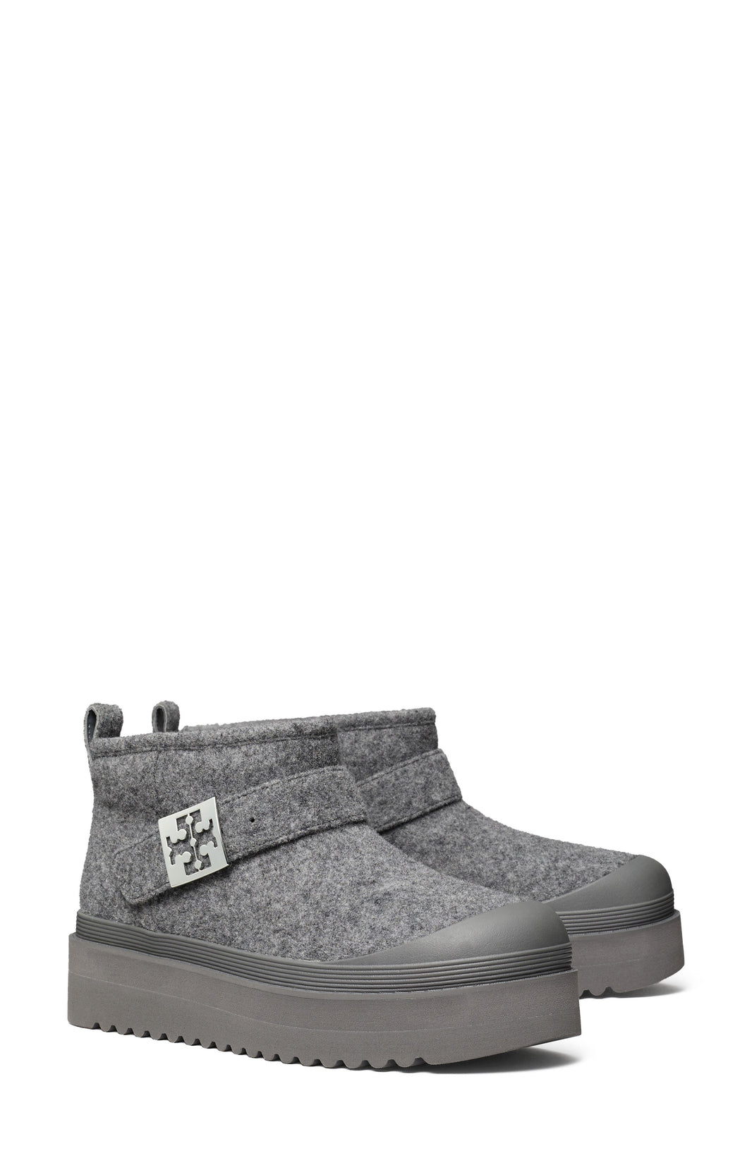 Tory Burch Mellow Xərçəng Dərisindən Astar İçində Platform Çəkmə